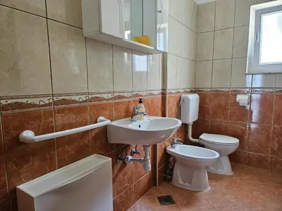 Kupaonica u objektu Apartment Nedo with Sea View