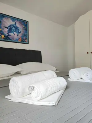 Krevet ili kreveti u jedinici u objektu Apartman Prlić 3