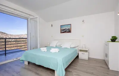 Krevet ili kreveti u jedinici u objektu Gorgeous Apartment In Slime