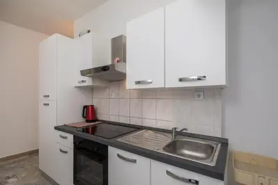 Kuhinja ili čajna kuhinja u objektu Apartments Roža