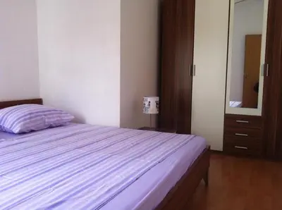 Krevet ili kreveti u jedinici u objektu Apartment in Povlja with sea view, terrace, air conditioning, WiFi 3419-2