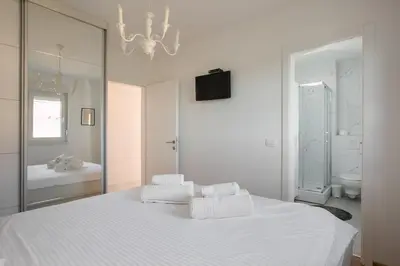 Krevet ili kreveti u jedinici u objektu The View Makarska Apartment NH