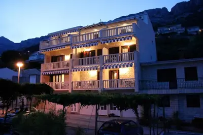 Tlocrt objekta Apartment in Pisak with sea view, balcony, air conditioning WiFi 3340-8