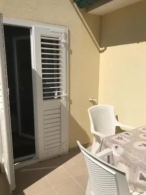 Balkon ili terasa u objektu Gallery for two, near the beach and the center of Jelsa