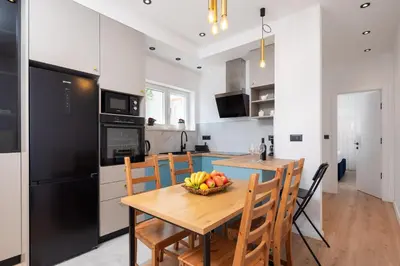 Kuhinja ili čajna kuhinja u objektu Apartments Tomas