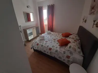 Krevet ili kreveti u jedinici u objektu Apartments Dobrila