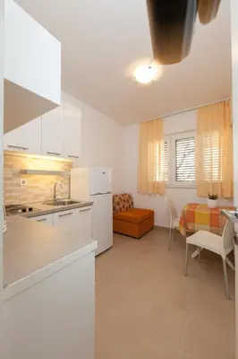 Kuhinja ili čajna kuhinja u objektu Apartments by the sea Brela, Makarska - 19205
