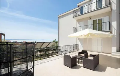 Balkon ili terasa u objektu Pet Friendly Apartment In Podstrana