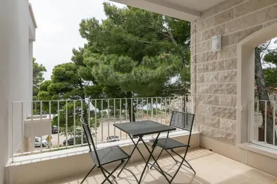 Tlocrt objekta Apartments with swimming pool Brela, Makarska - 19345