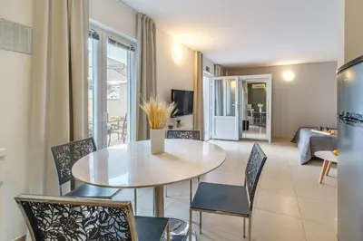 TV i/ili zabavni centar u objektu Apartments Tomy