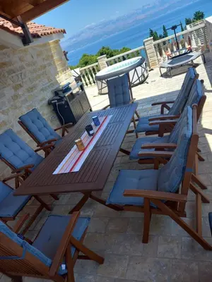 Balkon ili terasa u objektu Apartmani Afrodita