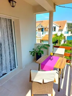 Balkon ili terasa u objektu Apartmani Štambuk