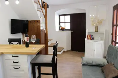 TV i/ili zabavni centar u objektu Studio apartman Kendi