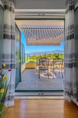 Balkon ili terasa u objektu Apartman Elephant