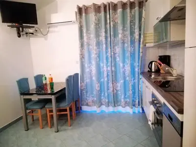 Kuhinja ili čajna kuhinja u objektu HAUS AM MEER bei NIKO&ANNA