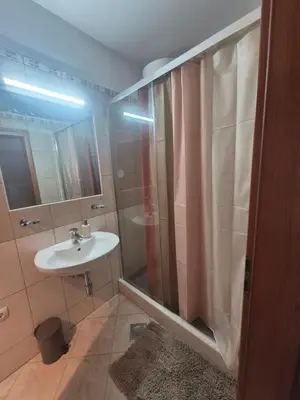 Kupaonica u objektu Apartman Traper with sea view and private pool