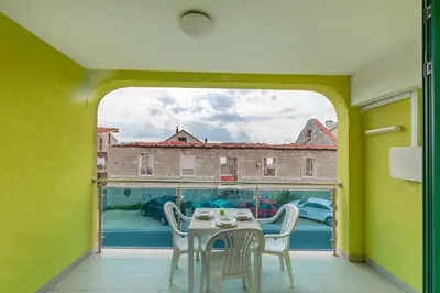 Balkon ili terasa u objektu Apartments Road star