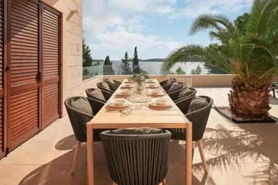 Tlocrt objekta Luxury Villa Hvar Deluxe Palace 2 with pool near beach and Hvar Town