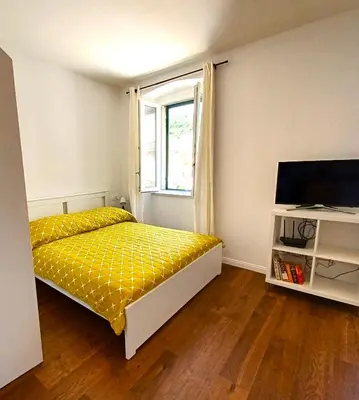 Krevet ili kreveti u jedinici u objektu Apartment Lilly with Amazing City View