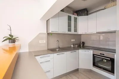 Kuhinja ili čajna kuhinja u objektu Apartments Sunshine Rays