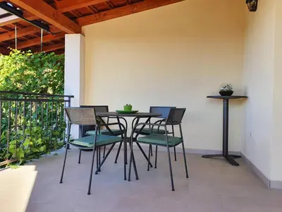 Balkon ili terasa u objektu Apartmani M&S