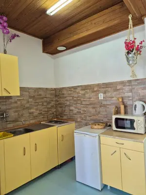 Kuhinja ili čajna kuhinja u objektu Gajine apartmani uz more