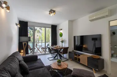 TV i/ili zabavni centar u objektu Lucky Apartment Omiš