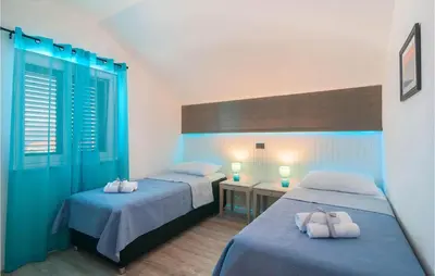Krevet ili kreveti u jedinici u objektu Nice Apartment In Supetar With Wifi