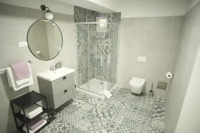 Kupaonica u objektu Apartments Petrich