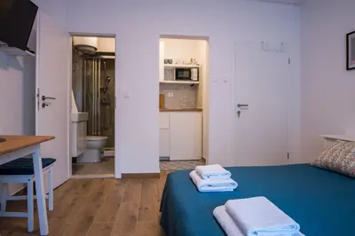 Kuhinja ili čajna kuhinja u objektu Apartments Petrich