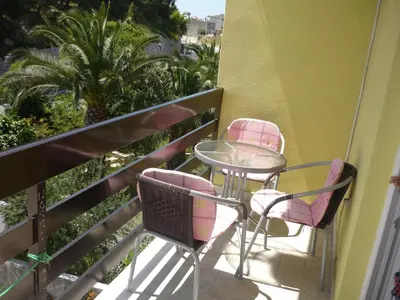 Balkon ili terasa u objektu Bugenvilija