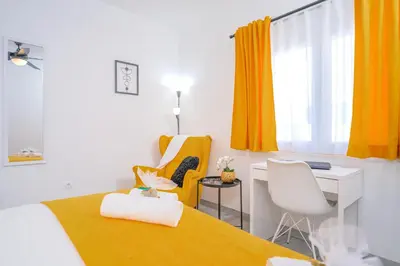 Krevet ili kreveti u jedinici u objektu New and modern apartment Franičević