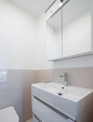 Kupaonica u objektu A&D Deluxe Penthouse Apartment Dani