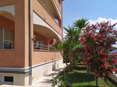 Balkon ili terasa u objektu Apartmani Skejić