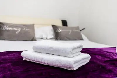 Krevet ili kreveti u jedinici u objektu Holiday House Antique
