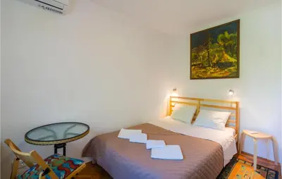 Krevet ili kreveti u jedinici u objektu Holiday Home Jelsa Vitarnja