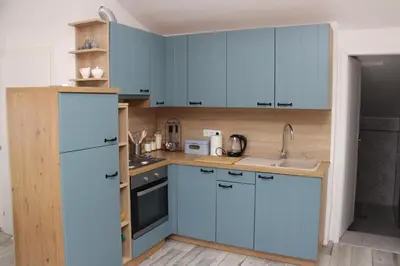 Kuhinja ili čajna kuhinja u objektu Apartments Mara