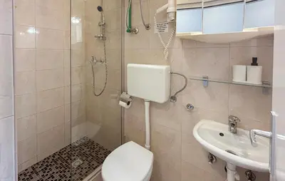 Kupaonica u objektu Apartment Mimice Mimice Brig Ii