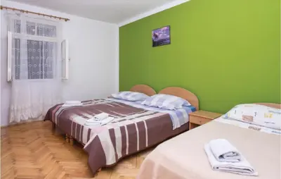 Krevet ili kreveti u jedinici u objektu Apartment Lokva Rogoznica Ruskamen Iv