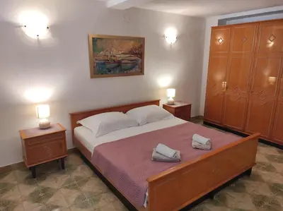 Krevet ili kreveti u jedinici u objektu Studio apartment Tonći