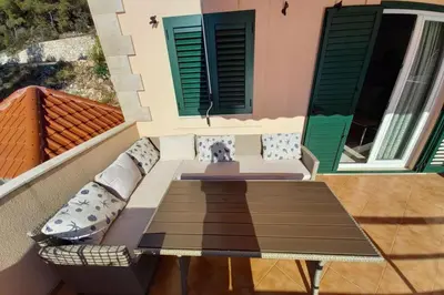 Balkon ili terasa u objektu Robinson Medvidna Hvar Apartments