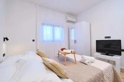 Krevet ili kreveti u jedinici u objektu Holiday home South cliff