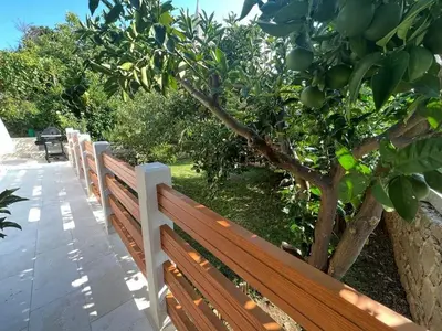 Balkon ili terasa u objektu Seaside holiday house Sumartin, Brac - 19444