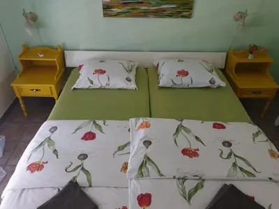 Krevet ili kreveti u jedinici u objektu Maslina House