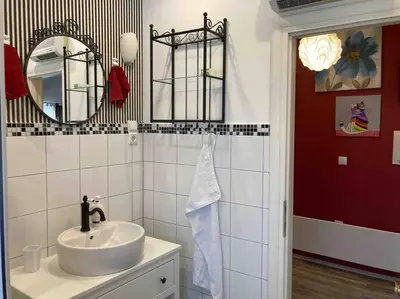 Kupaonica u objektu Apartment near the beach