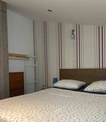 Krevet ili kreveti u jedinici u objektu Apartment near the beach