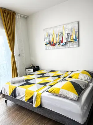 Krevet ili kreveti u jedinici u objektu San-Studio apartment