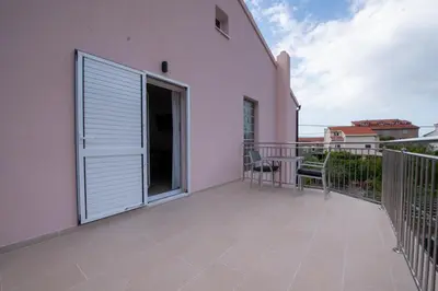 Balkon ili terasa u objektu Charming apartments Duce