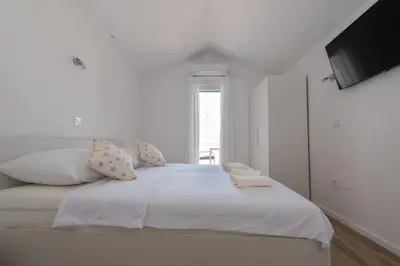 Krevet ili kreveti u jedinici u objektu Charming apartments Duce