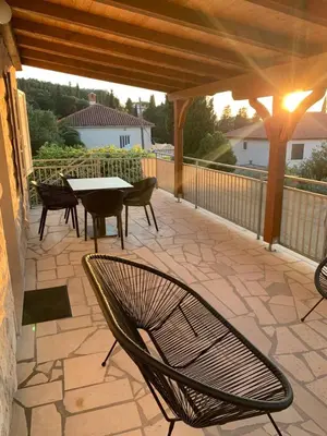 Balkon ili terasa u objektu Tara’s Apartman Supetar